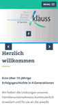 Mobile Screenshot of klauss-shk.de